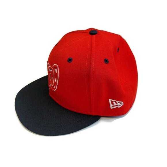 59Fifty New Era Size 8 Washington Nationals Fitted Hat On Field Cap … - Picture 5 of 7